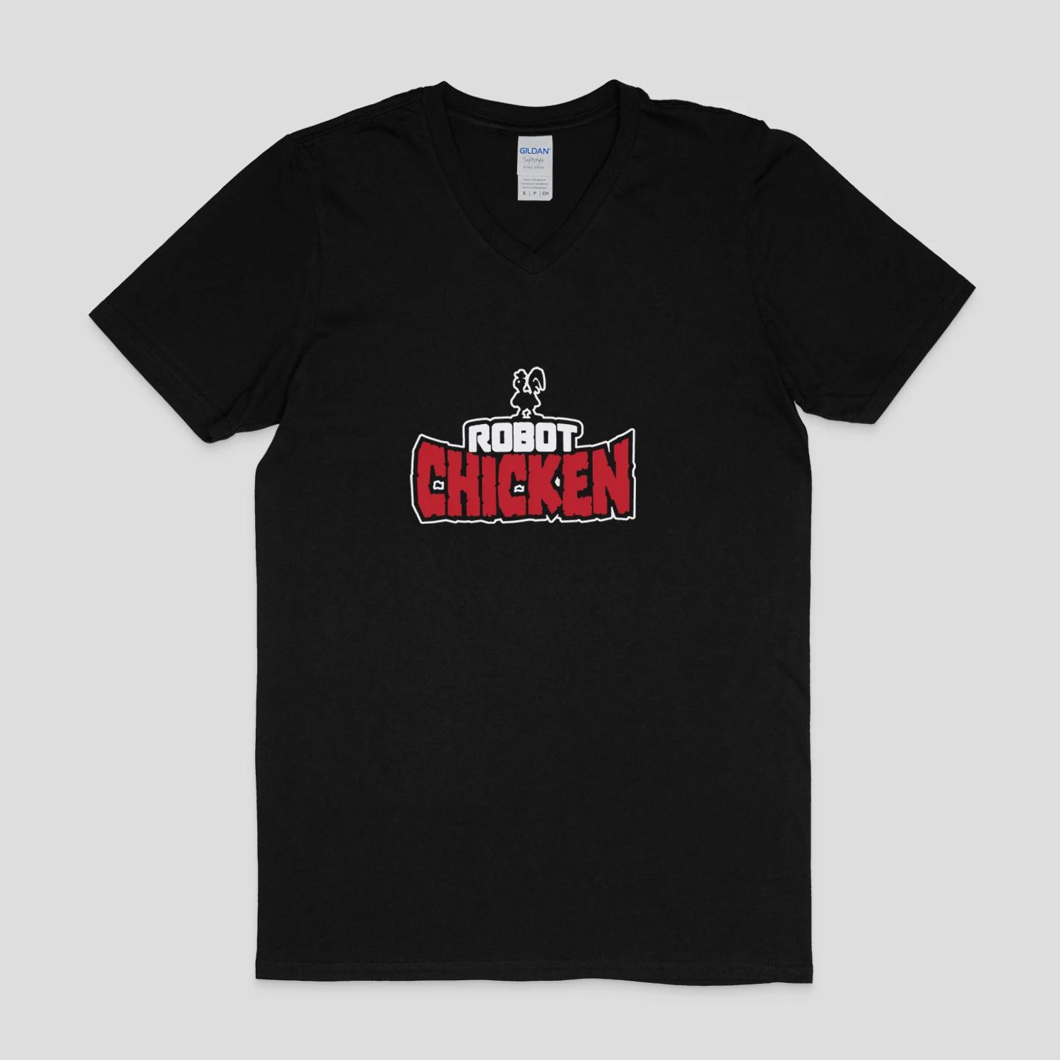 Robot Chicken Tv Show Logo Black
